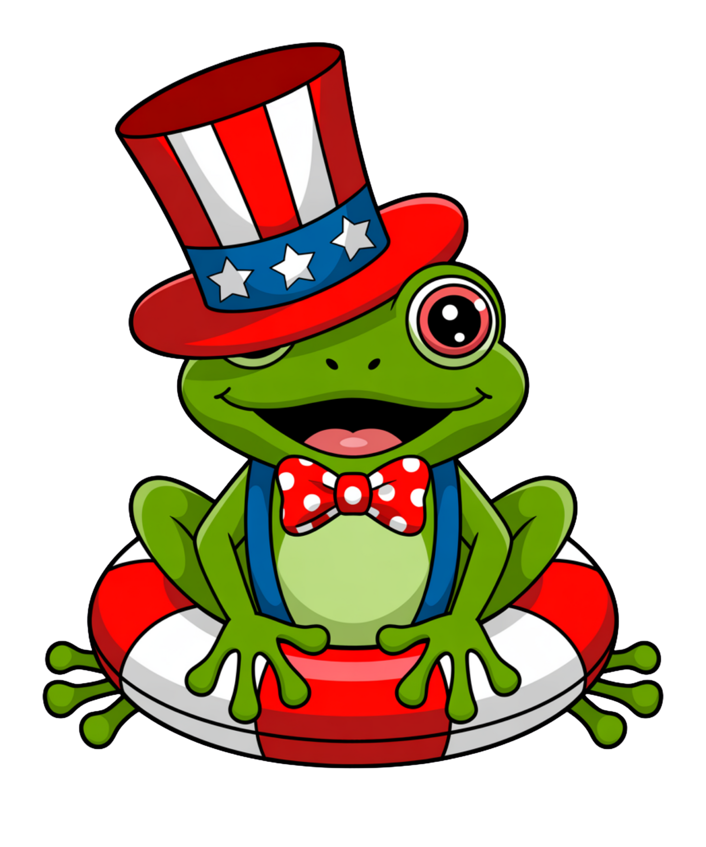 Patriotic Frog