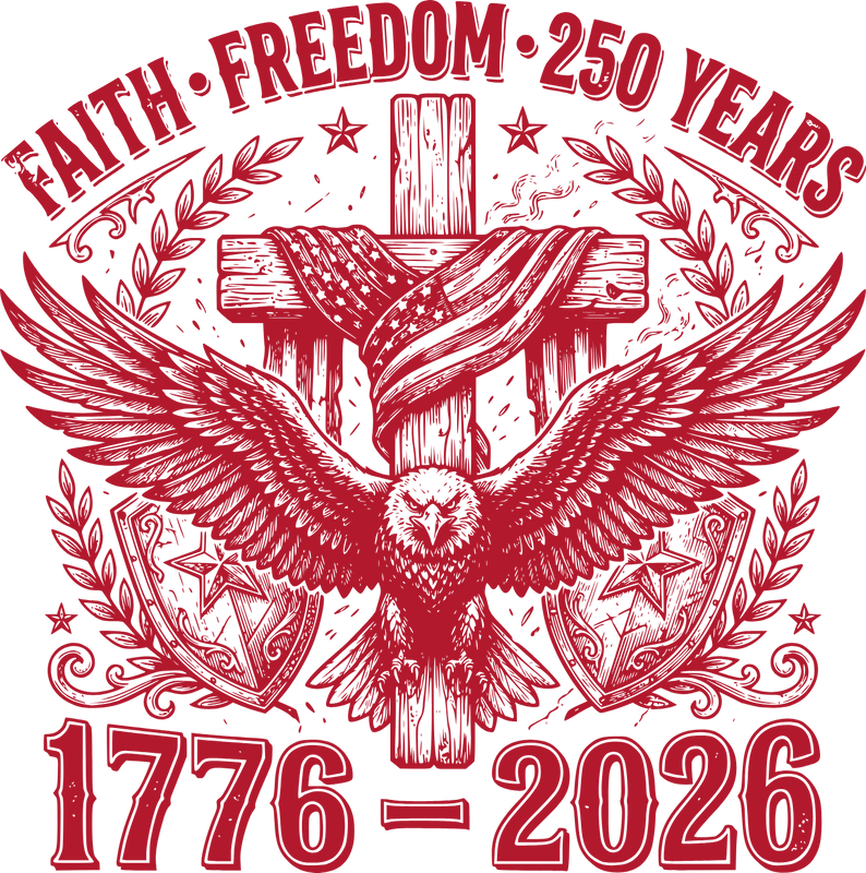 Faith&Freedom Red