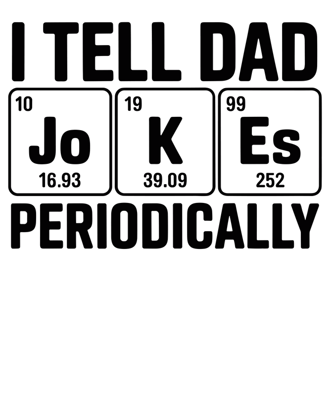 Periodic Dad jokes
