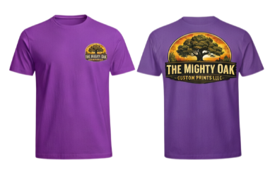 Custom Design T-Shirt - Professional DTF Printing