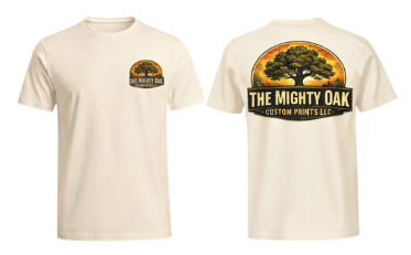 Custom Design T-Shirt - Professional DTF Printing