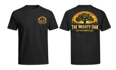 Custom Design T-Shirt - Professional DTF Printing