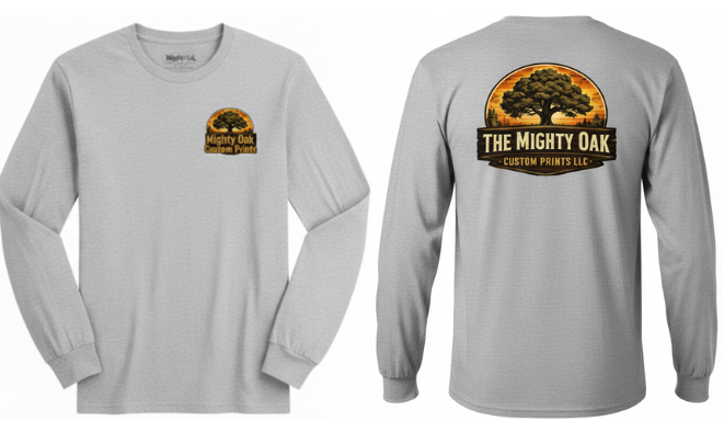 Custom Design T-Shirt - Professional DTF Printing