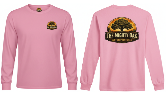 Custom Design T-Shirt - Professional DTF Printing