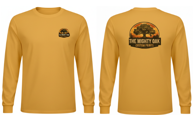 Custom Design T-Shirt - Professional DTF Printing
