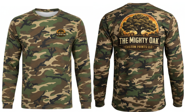Custom Design T-Shirt - Professional DTF Printing