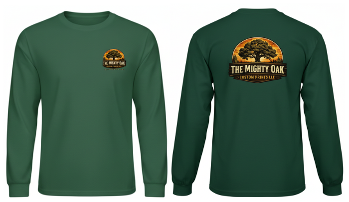 Custom Design T-Shirt - Professional DTF Printing