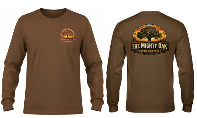 Custom Design T-Shirt - Professional DTF Printing