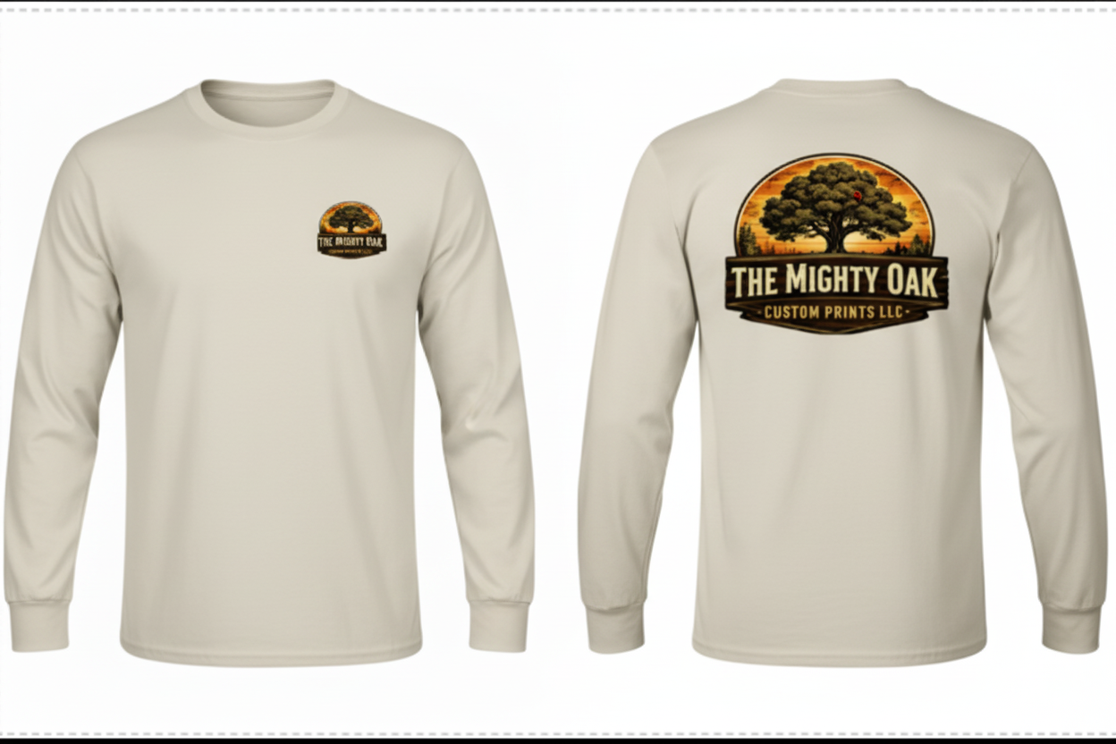 Custom Design T-Shirt - Professional DTF Printing
