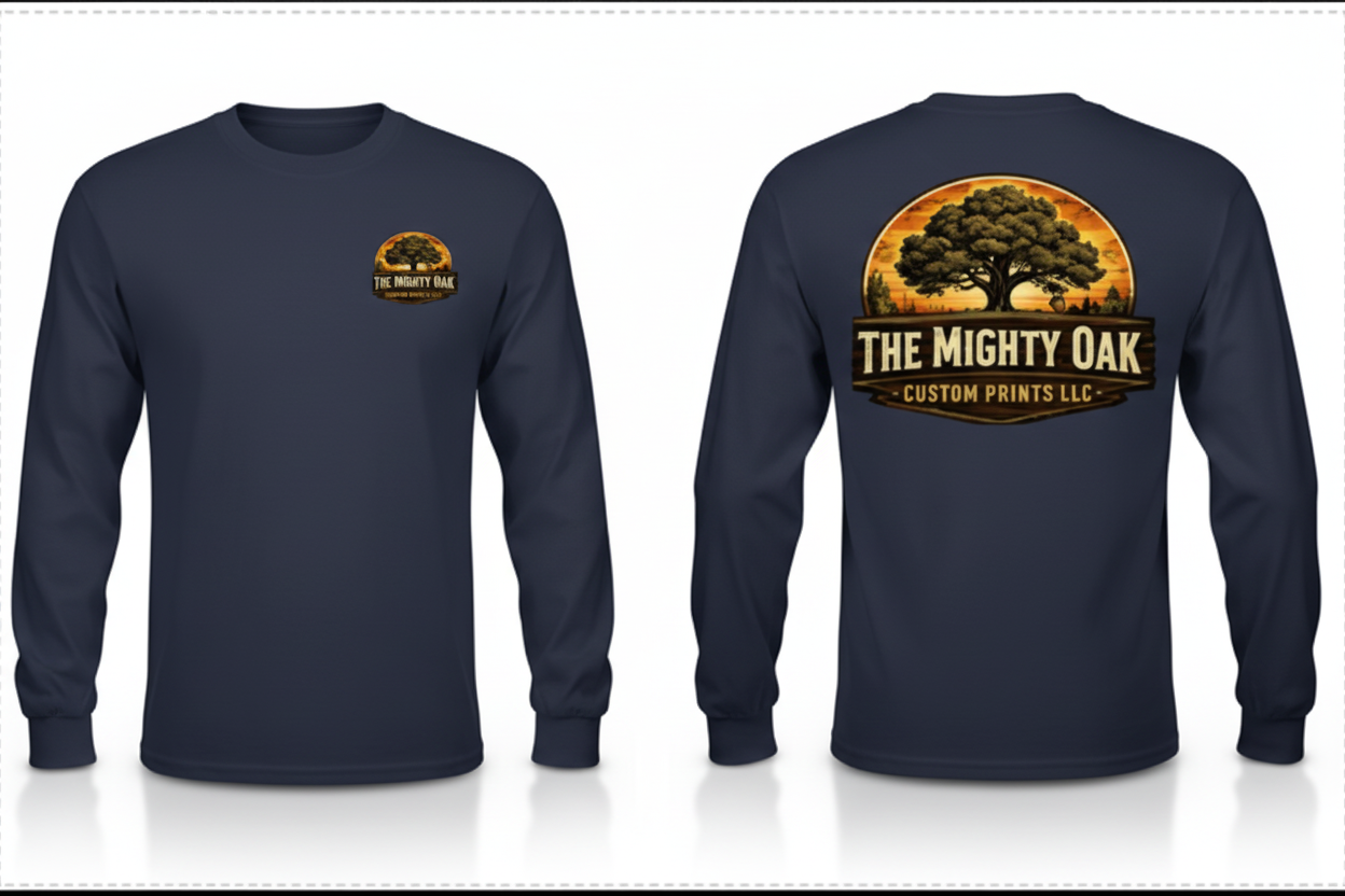 Custom Design T-Shirt - Professional DTF Printing