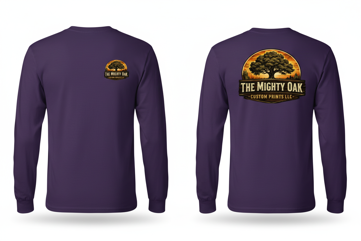 Custom Design T-Shirt - Professional DTF Printing
